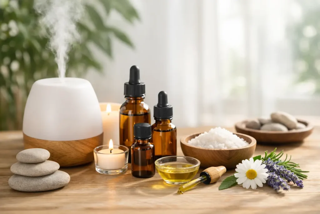 Aromaterapia para bem estar no dia a dia