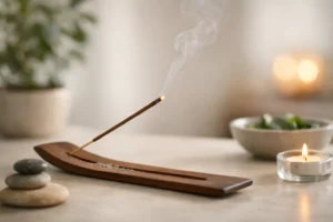 Como acender incenso sem fumaça excessiva