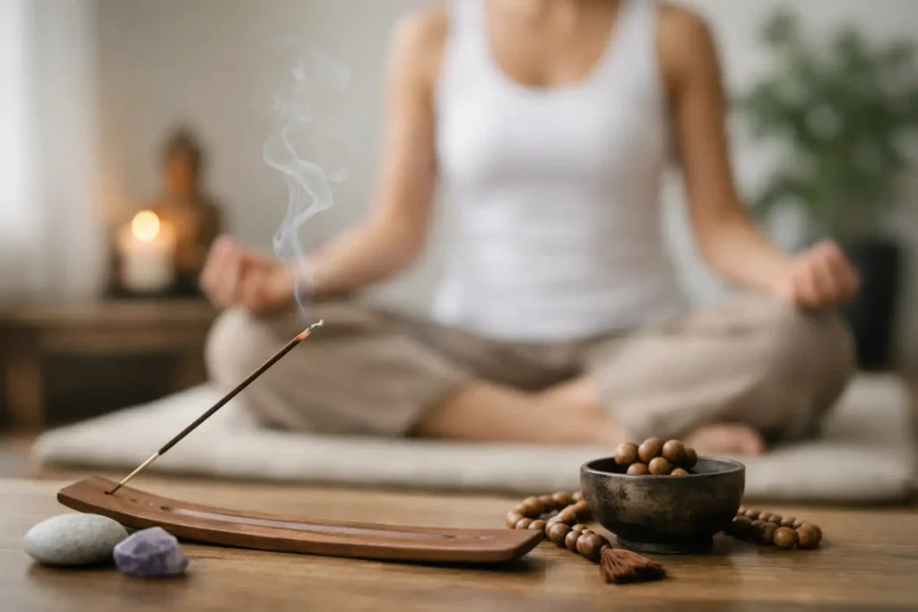 Incenso para meditação em casa: como escolher