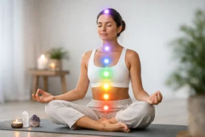 Meditação guiada para chakras na prática