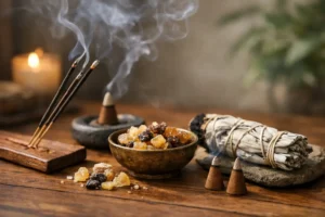 Tipos de incenso e significados reais