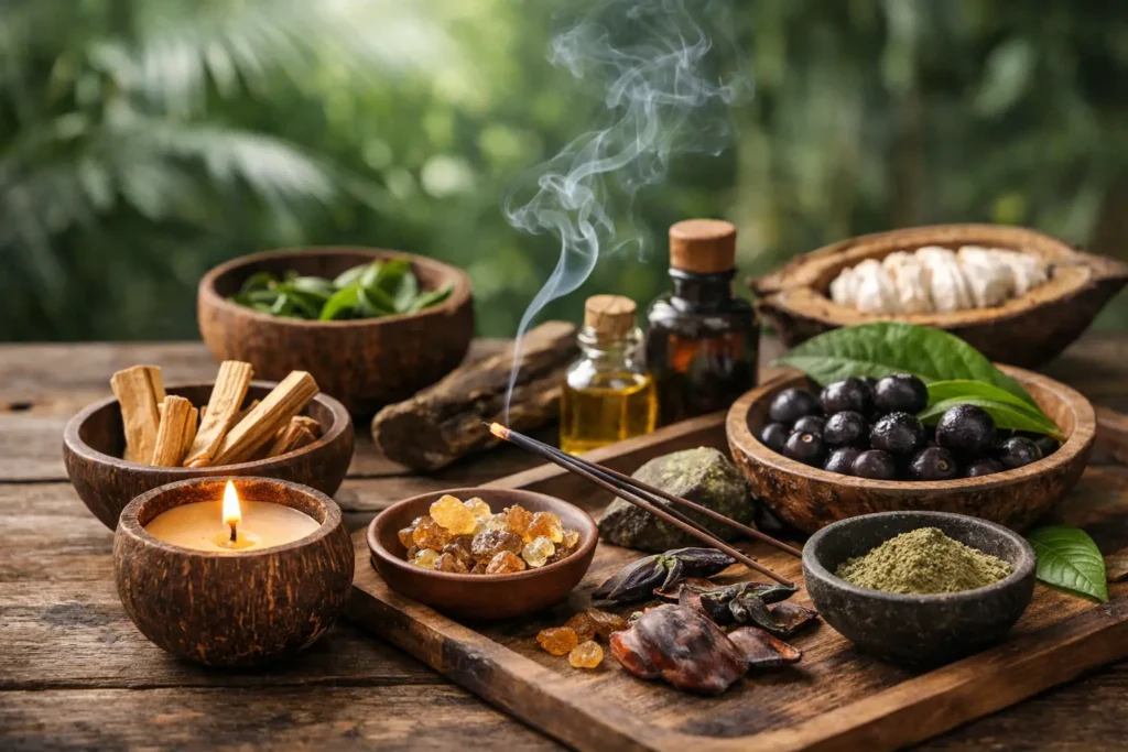 Guia de aromas amazônicos para seu ritual