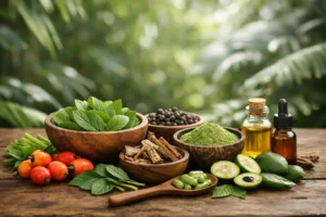 Guia de ervas amazônicas para bem-estar