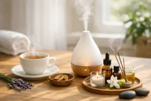 Como criar ritual matinal aromático