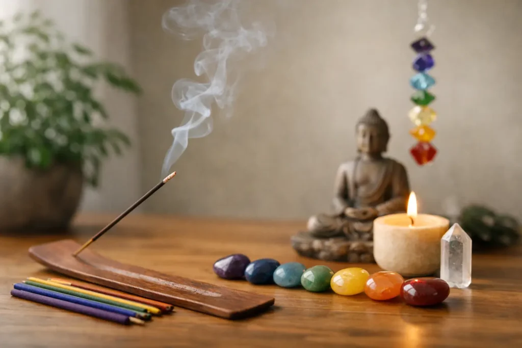 Como escolher incenso para chakras no dia a dia